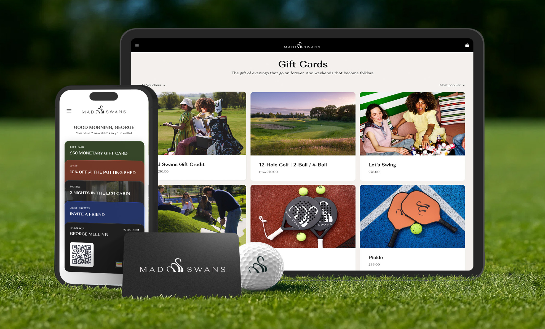 Branded gift card store