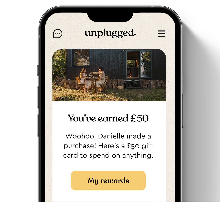 Rewards delivered to referrers