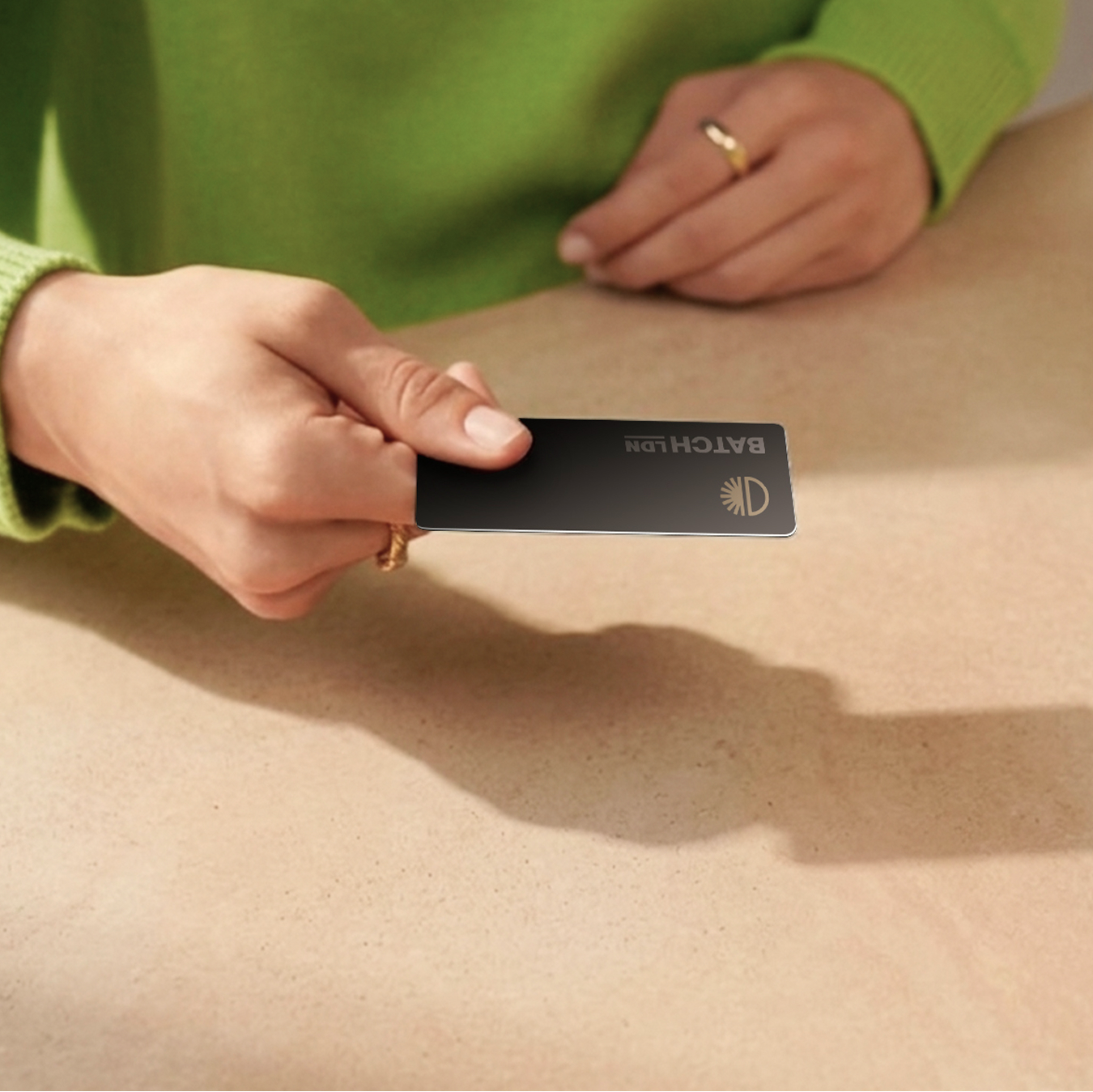 Physical referral card