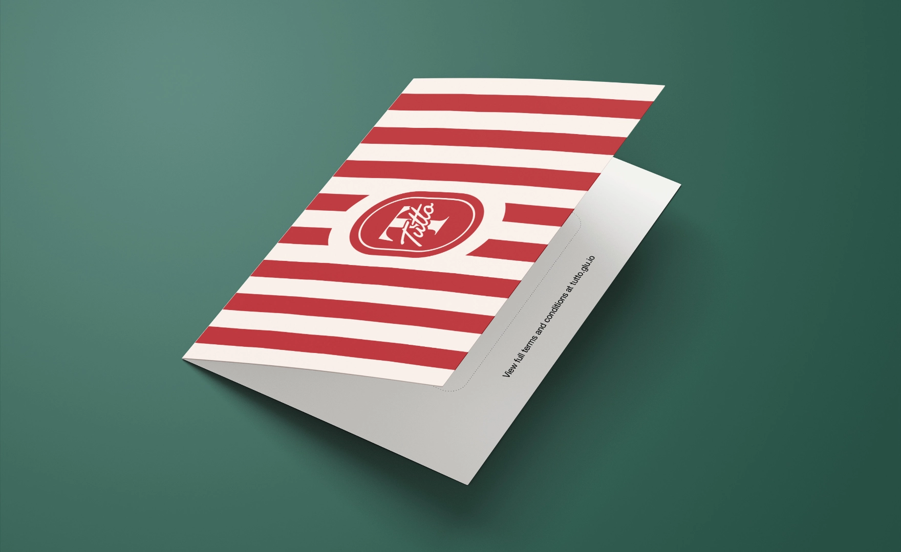 Tutto physical gift card