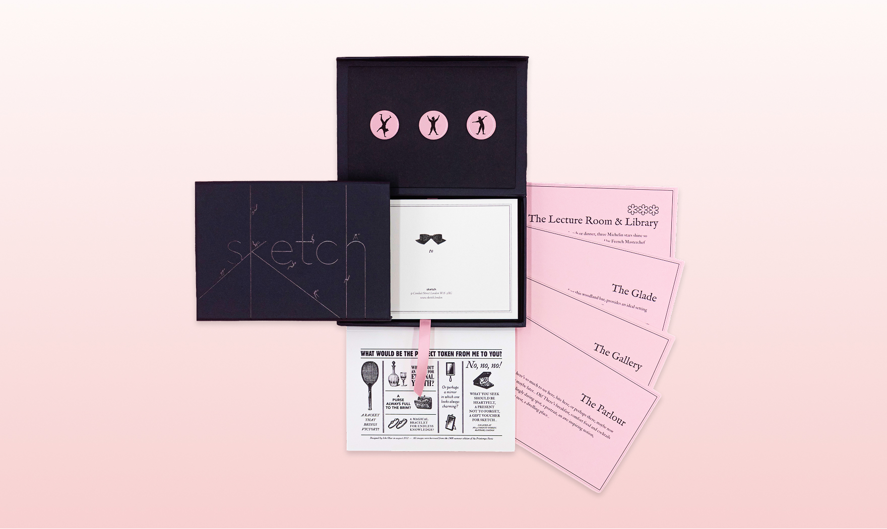 sketch London's branded gift card store 